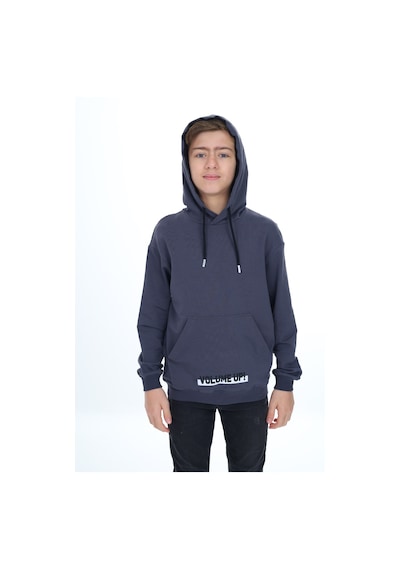 Toontoy Kids Toontoy Erkek Çocuk Oversize Kapüşonlu Cepli Baskılı Sweatshirt - 2 İplik Füme Toontoy Kids Toontoy Erkek Çocuk Oversize Kapüşonlu Cepli Baskılı Sweatshirt - 2 İplik Füme