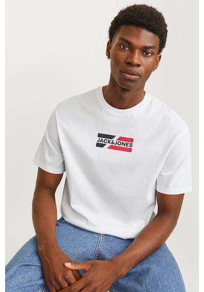 Jack & Jones JJCORP Erkek  Beyaz Tişört