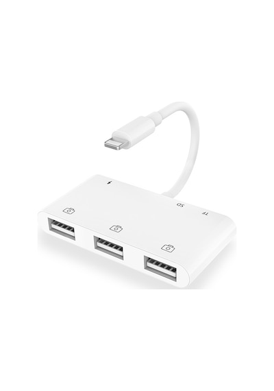 Ally Apple Uyumlu iPhone Lightning To TF SD Card Reader Usb 3.0 Kamera Adaptörü