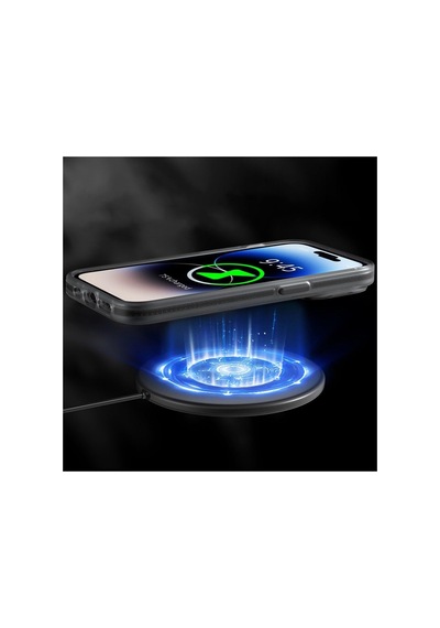 Iphone 14 Pro Uyumlu Kılıf Magsafe İle Uyumlu Binfen Serisi Yazı Temalı Kapak. Çok Renkli
