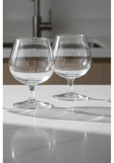 6 Kişilik Cam Ayaklı Kahve Yanı 140 Ml Modern Ve Dekoratif Sunum Beyaz