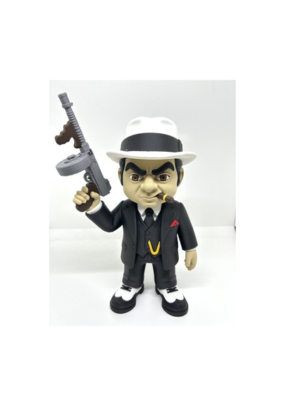 Al Capone Figür 20cm-3d Baskı-kolleksiyonluk Biblo