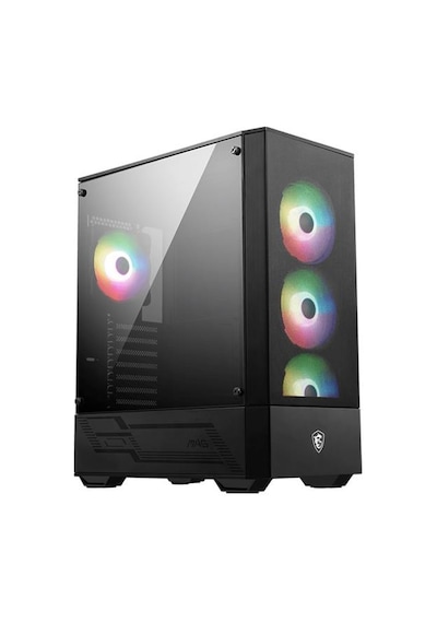 Msı Mag Forge 112r Temperlı Cam 3x120mm 1x120mm Argb Fan Psu Yok Atx Gamıng Kasa