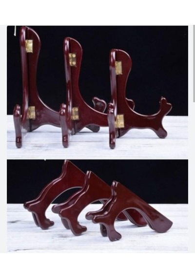 Ahşap Teşhir Ayak Seti 3 Lü 31cm-29cm-12cm Ahşap