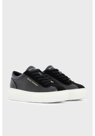 Armani Exchange Logolu Sneaker Ayakkabı Kadın Ayakkabı Xw003065 Af28674 Uc001 Siyah