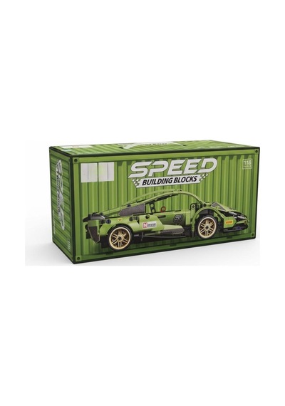 9055-1 Bricks Speed Yeşil Mini -ekn