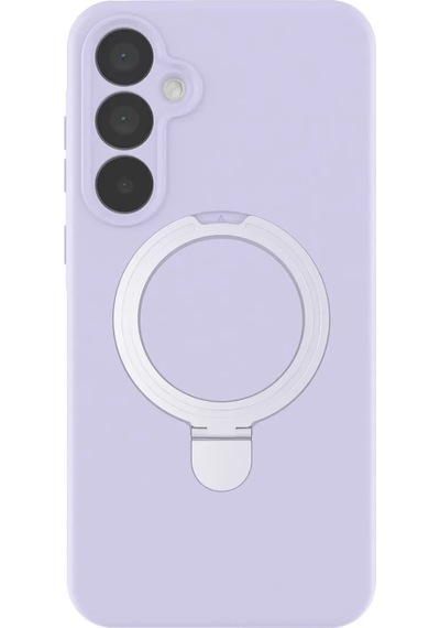 Newface Samsung Galaxy A55 5g Regal Magsafe Standlı Kapak - Lila