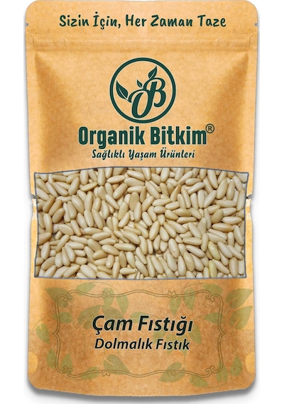 Organik Bitkim Çam Fıstığı (Dolmalık Fıstık) 100 G