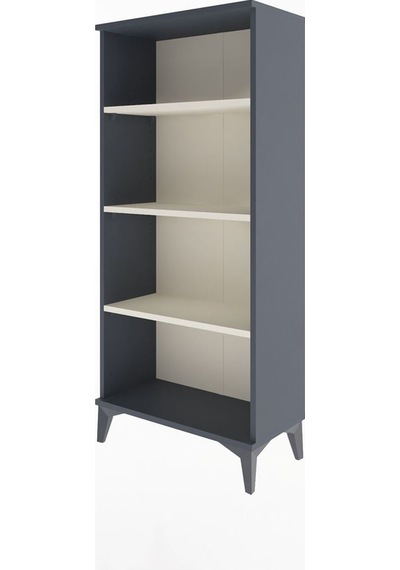 Arges Dolap 3 Raflı 60x30x134 Antrasit-aytaşı Antrasit