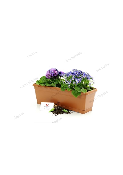 Serinova V620 Villa Balkon Saksı 10 Litre 5Li Set | Id1372