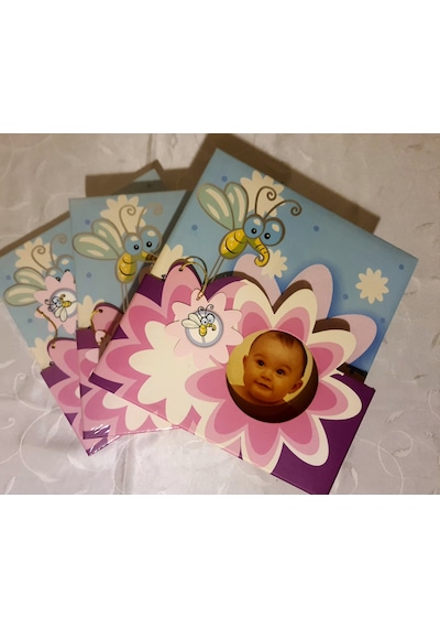 Cmf Fotoğraf Çerçevesi 20 Adet 15x21 Cm + 60 Adet 10x15 Cm Mavi - Sarı