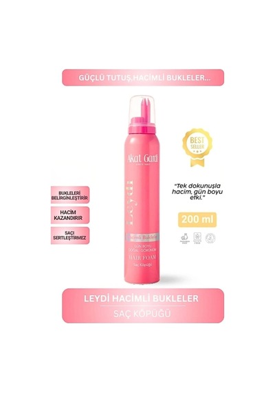 Bezos Pembe Saç Köpüğü 200 Ml Mmbz