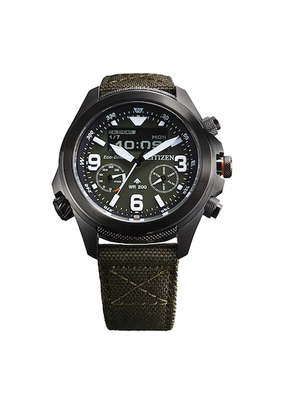 Citizen Eco-drive Promster Land Jv1005-02w Erkek Kol Saati Yeşil