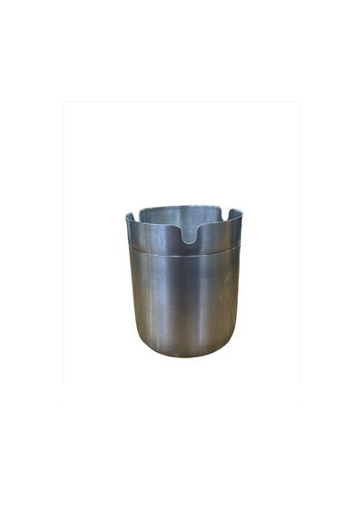 Kısmet Kokusuz Paslanmaz Çelik Metal Küllük 8cm