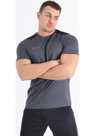 Diadora Mets Strike Antrenman T-shirt Antrasit Gri