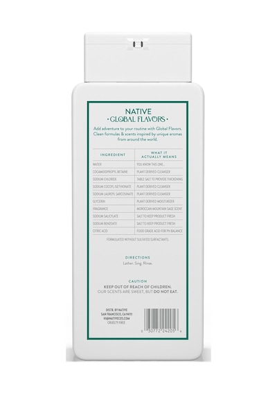 Native Moroccan Mountain Sage Duş Jeli 532ml Diğer