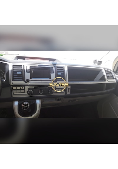 Volkswagen Transporter T7 Gümüş Gri Full Set,Torpido Maun Kaplama (Gümüş Gri)