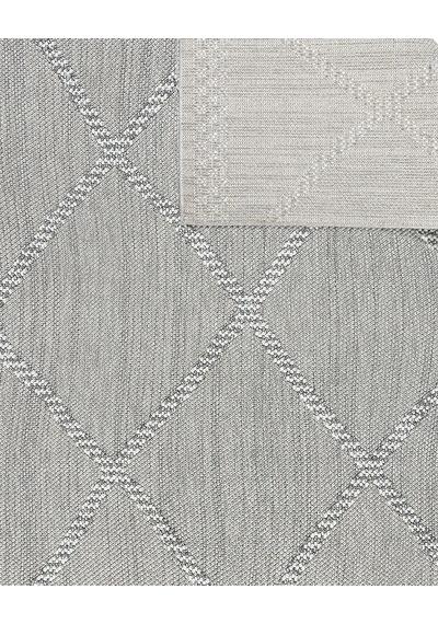 Madame Coco Larose Halı - Gri - 80x150 Cm Gri