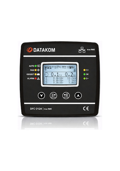 Datakom Dfc-0124 2.9'' Svc'li 12 Rm Reaktif Güç Kontrol Rölesi