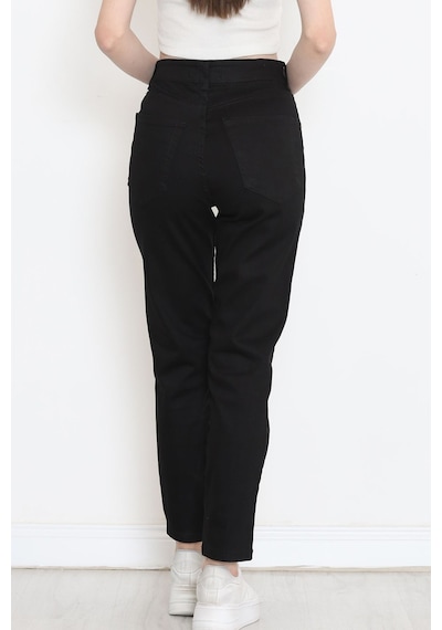 Mokashopin - Boyfriend Kot Pantolon Siyah1 - 18222.1431. 001
