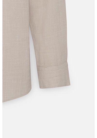 AC&Co / Altınyıldız Classics Erkek Koyu Bej Slim Fit Dar Kesim %100 Pamuk Düğmeli Yaka Gömlek Koyu Bej AC&Co / Altınyıldız Classics Erkek Koyu Bej Slim Fit Dar Kesim %100 Pamuk Düğmeli Yaka Gömlek Koyu Bej