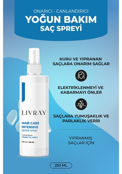 Yoğun Onarıcı Saç Bakım Spreyi 250 Ml