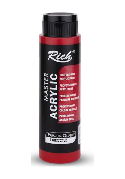 Rich Master Akrilik Boya 500Cc - Kırmızı 148