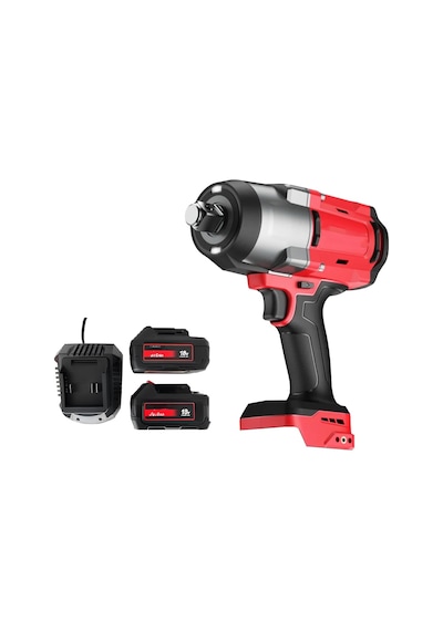 Tr Şarjlı Çift Akülü Darbeli Somun Sıkma 1/2 Sökme Tabanca 1180 Nm Tork Teker Bijon Söküm 18 Volt