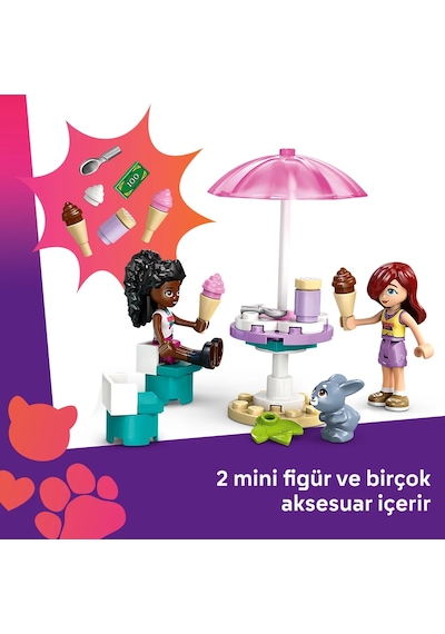 LEGO® Friends Heartlake City Dondurma Kamyonu 42644 - 4 Yaş ve Üzeri Çocuklar için Mini Bebek İçeren Yaratıcı Oyuncak Yapım Seti (92 Parça) LEGO® Friends Heartlake City Dondurma Kamyonu 42644 - 4 Yaş ve Üzeri Çocuklar için Mini Bebek İçeren Yaratıcı Oyuncak Yapım Seti (92 Parça)
