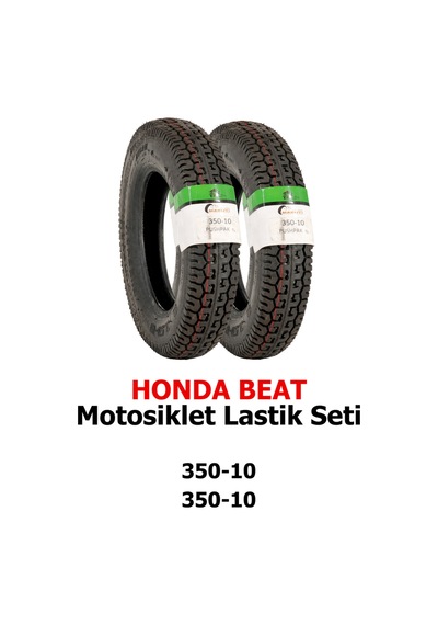 Honda Beat, 350-10 Tl Ve 350-10 Tl Dubleks Motosiklet Lastik Seti