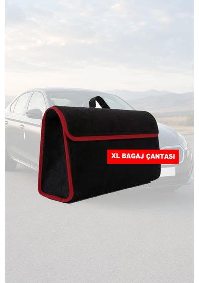 Alfa Romeo 146 Uyumlu Koltuk Yastığı Bagaj Çantası Siyah Renk Lüks Model