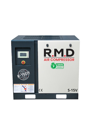 R.m.d Kompresör 15 Hp İnvertörlü Vidalı Hava Kompresörü Tek Makine