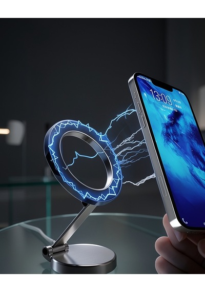 Araç İçi Telefon Tutucu Katlanabilir Manyetik Tasarım Uucztelefont3