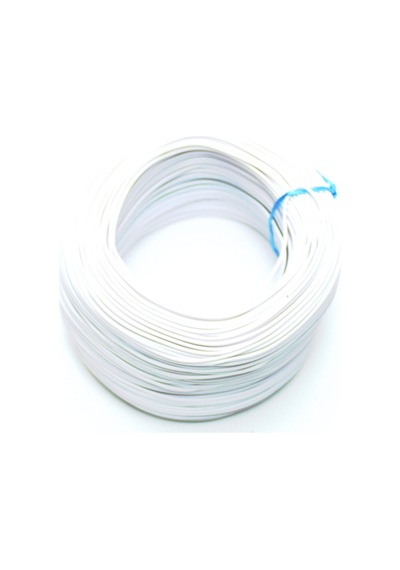 Robotistan 100 Metre Çok Damarlı Montaj Kablosu 24 Awg - Beyaz