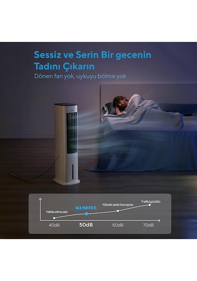 Kumtel Sulu Portatif Soğutucu Air Cooler Hac-02