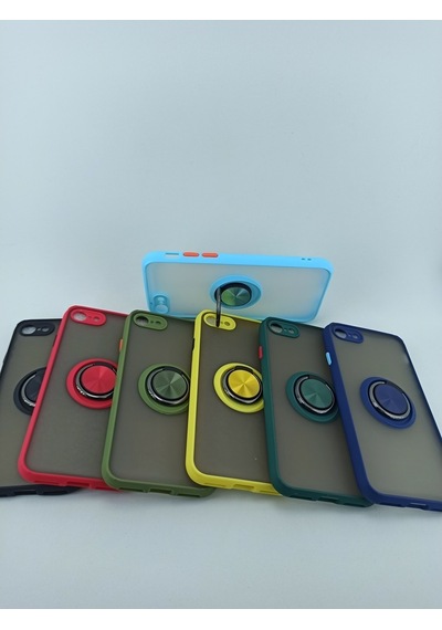 Apple Uyumlu iPhone Se 2020 Buzlu Mat Yüzüklü Yeni Nesil Tank Kilif 485794169