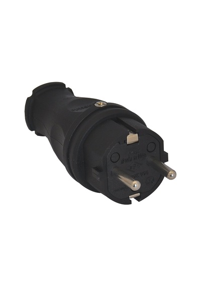 Tp 1x16a Kauçuk Düz Fiş
