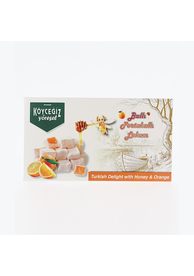 Köyceğiz Yöresel Ballı Portakallı Lokum 500 G
