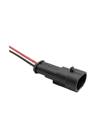 Super Seal Kablolu Konnektör Takımı - Erkek/dişi 2 Pin