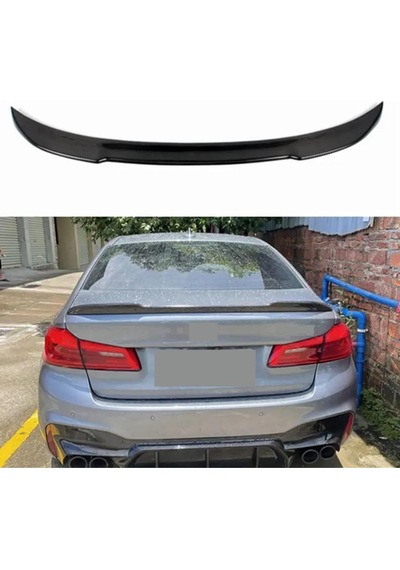 Bmw G30 2018-2020 Uyumlu Yarasa M4 Spoiler İthal Pianoblack Boyalı Spoiler