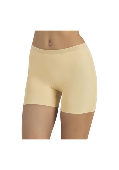 Fabony Bayan Lazer Kesim Silikon Bantlı Boxer 2050b Ten