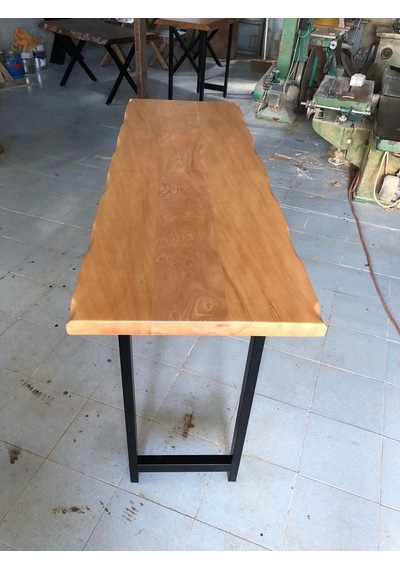 Bintaşmobilya Kütük Bar Masası 180X60.Cm