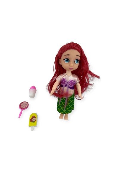 Aksesuarlı Mini Prenses Oyuncak Bebek 13 Cm 57986554
