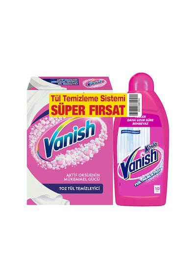 Kosla Vanish Gold Tül Beyazlatıcı Ve Parlatıcı 400 G 450 Ml 2 Adet