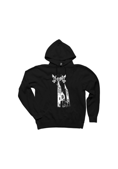 Mayhem Originators Of The Northern Darkness Siyah Kapşonlu Sweat Siyah