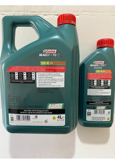 Castrol Magnatec 10W-40 B4 Motor Yağı 4 L + 1 L