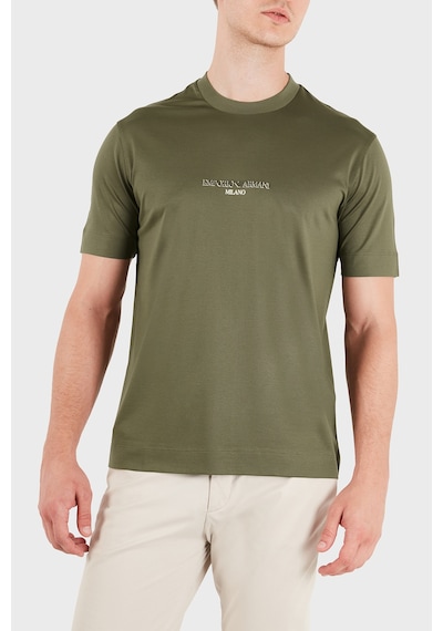 Emporio Armani Pamuklu Yuvarlak Yaka Regular Fit T Shirt Erkek T Shirt Em007353 Af10017 M7312 Haki Emporio Armani Pamuklu Yuvarlak Yaka Regular Fit T Shirt Erkek T Shirt Em007353 Af10017 M7312 Haki