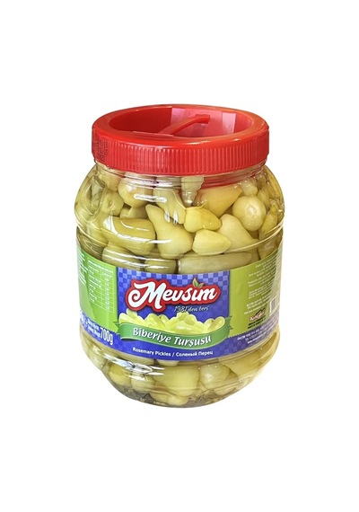 Biberiye Turşusu Net 1350 Gr./süzme Ağırlık 700 Gr