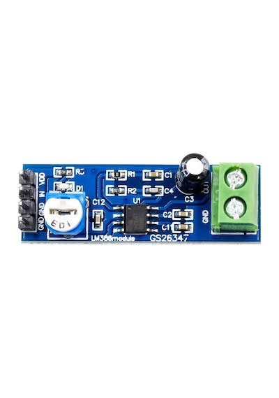 Lm386 Ses Kuvvetlendirici Modül Dc 5v / 12v Mono Ayarlanabilir Ses Yükseltici Mikrofon Amfi Amfilik