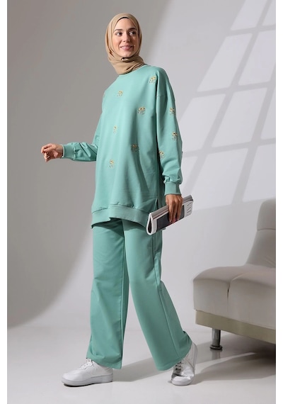 Mihran Butik Kadın Mint Yeşili Mevsimlik Penye Alt Üst Spor Ve Rahat Tesettür Takım Mint Yeşili Mihran Butik Kadın Mint Yeşili Mevsimlik Penye Alt Üst Spor Ve Rahat Tesettür Takım Mint Yeşili